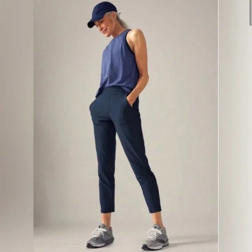 Athleta Dark Blue Brooklyn‎ Ankle Pants